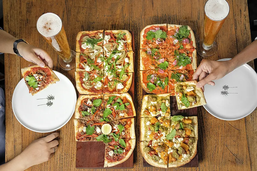 Jackson Lily's Food - Pizza beers